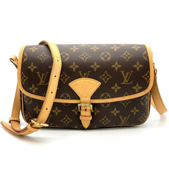 Louis Vuitton Handbags - Louis Vuitton Sologne Shoulder Bag Monogram Canvas Brown